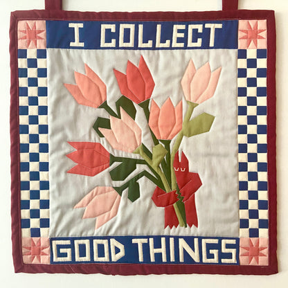 Quilts at Librairie Pulp Books & Cafe