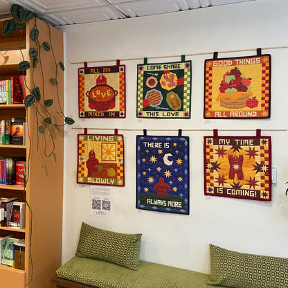 "Come Share This Love" Wall Hanging Quilt