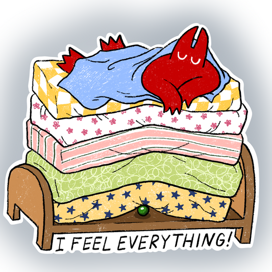 "I Feel Everything" Sticker