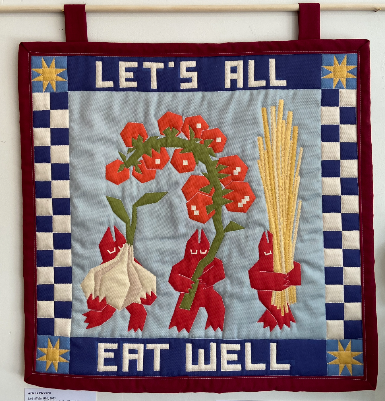 Quilts at Librairie Pulp Books & Cafe